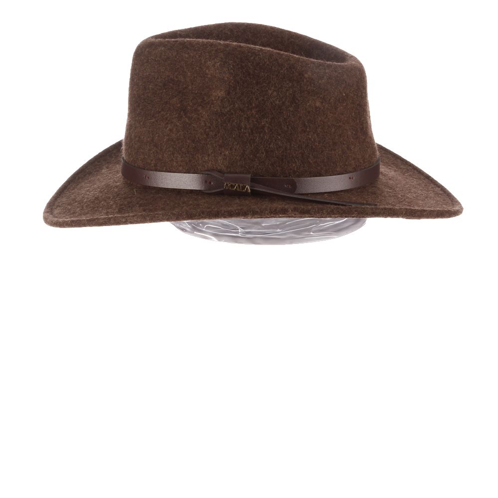 ANCHORAGE WOOL HAT - OUTBACK HAT BROWN – The Walkabout Company