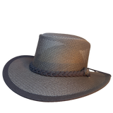 WALKABOUT DRIFT™ " YES IT FLOATS " SOAKALBLE MESH HAT UV PROTECTION - The Walkabout Company