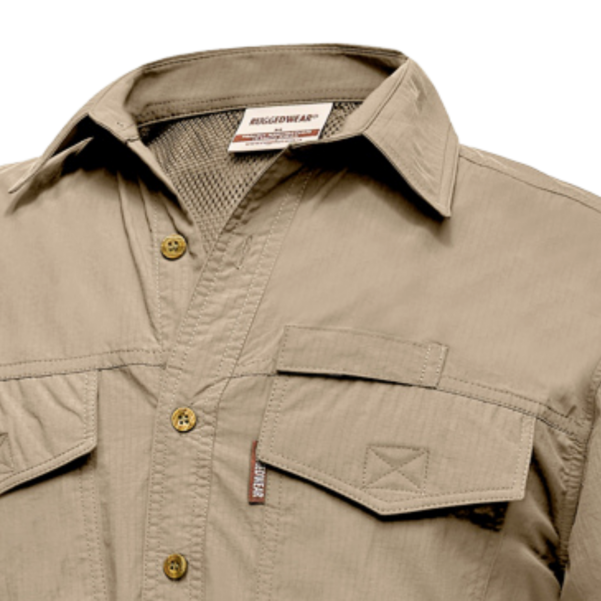 Safari Shirt-Ruggedwear Marlin Short Sleeves – The Walkabout Company