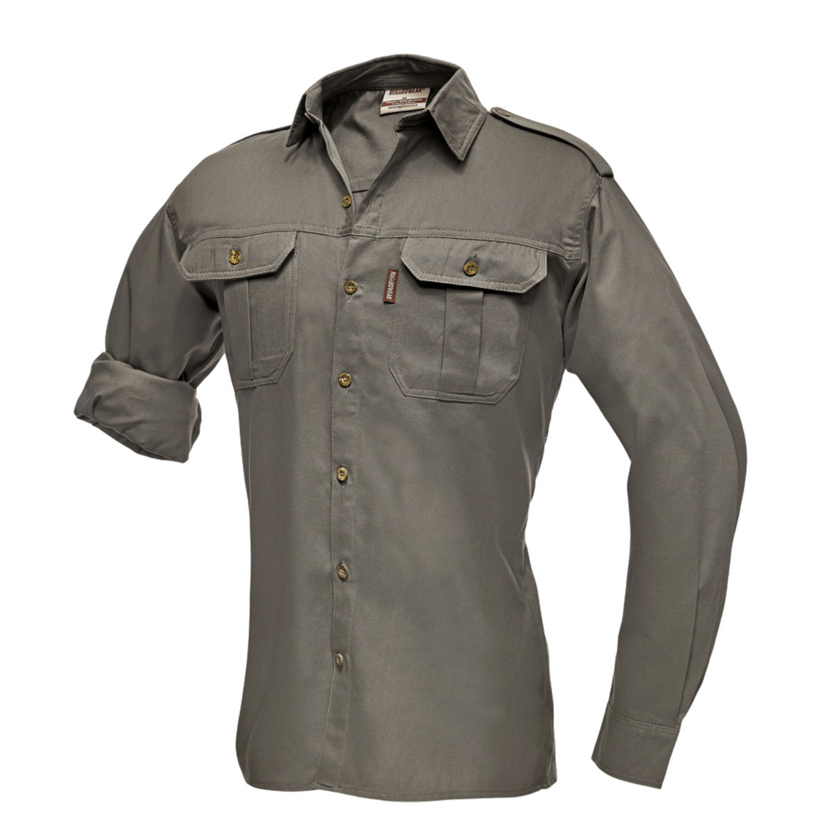Safari Shirt-Ruggedwear Maun Long Sleeve – The Walkabout Company