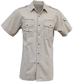 Walkabout Short Sleeve Safari/Photo Shirt, Zipper pocket behind chest. Now in TALL - The Walkabout Company