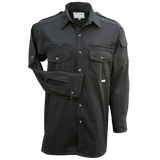 Walkabout/Foxfire Long-sleeved Safari/Photo Shirt, Zipper pocket, Now in TALL and Black - The Walkabout Company
