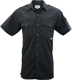 Walkabout Short Sleeve Safari/Photo Shirt, Zipper pocket, Now in TALL and Black - The Walkabout Company