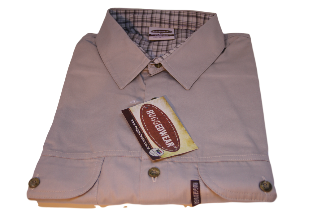 Ruggedwear impala short sleeve safari shirt best seller 45 oz. proudly South African