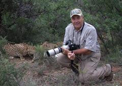 Walking with Cheetah in South Africa with Zungah Safaris