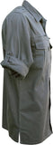 Walkabout Foxfire long sleeve safari shirt with large button-flap pockets