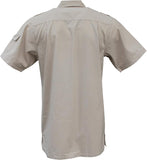 Walkabout Foxfire short sleeve cotton safari shirt for travel, fishing and photography