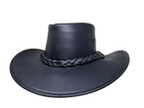 Overlander Aussie Leather Hat. Traditional Style . - The Walkabout Company
