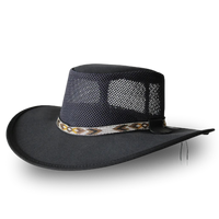 CALIFORNIA  AZTECA CANVAS MESH HAT WITH SWEST STYLE BAND NEW  2026 - The Walkabout Company