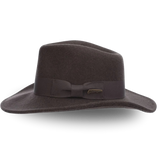INDIANA JONES WOOL CRUSHER HAT - OLIVE hat sale - The Walkabout Company