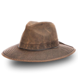 WINTER WAXED COTTON SAFARI HAT - SALE - The Walkabout Company