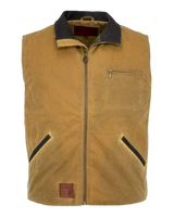 Field Tan Oilcloth Vest Small only. Waterproof lined. Last Chance Sale - The Walkabout Company