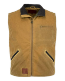 Field Tan Oilcloth Vest Small only. Waterproof lined. Last Chance Sale - The Walkabout Company