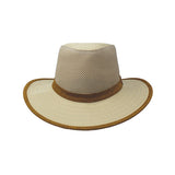 Explorer Sewn Canvas Brim with wide band.  Made in USA. Ladies & Men's Favorite - The Walkabout Company