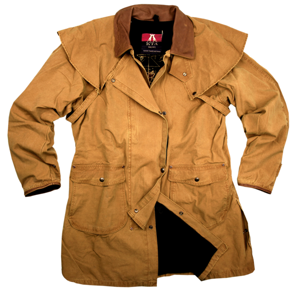 GOLD COAST JACKET, Pre washed gravel oilskin. Waterproof IN STOCK M - 5XL ! - The Walkabout Company