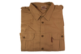 ruggedwear long sleeve khaki eland rangers safari shirt 7.5oz proudly South African