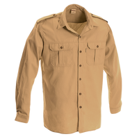 ruggedwear long sleeve khaki eland rangers safari shirt 7.5oz proudly South African