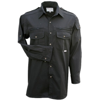 Walkabout/Foxfire Long-sleeved Safari/Photo Shirt, Zipper pocket, Now in TALL and Black - The Walkabout Company