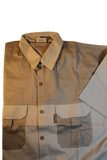 Serengeti Two Tone Guide/Safari Shirt Short Sleeve. 100% Premium Cotton made in South Africa - The Walkabout Company