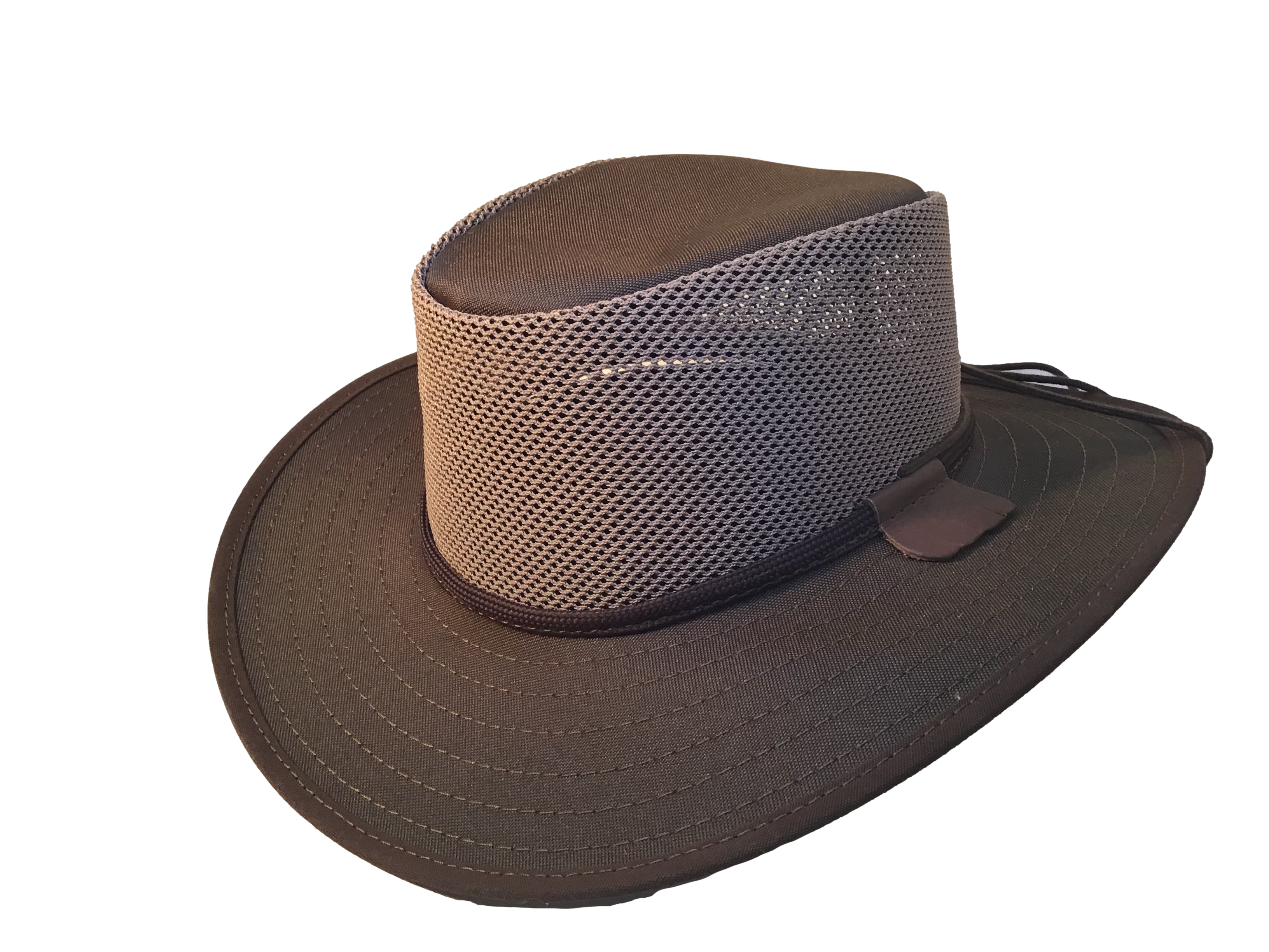 Forest Woven Brim Canvas Mesh Hat For Ladies & Men | The