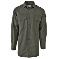 Walkabout/Foxfire Long-sleeved Safari/Photo Shirt, Zipper pocket, Now in TALL and Black - The Walkabout Company