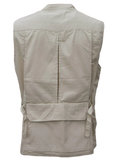 Safari Vest, Photographers Vest 100% Cotton 7.5 oz. Ton of Features - The Walkabout Company