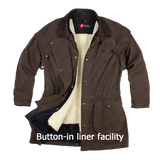 GOLD COAST JACKET, Pre washed gravel oilskin. Waterproof IN STOCK M - 5XL ! - The Walkabout Company
