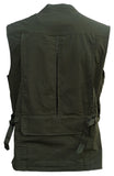 Safari, Photographers Vest 100% Cotton 7.5 oz. Now in Forrest Green, Khaki & Stone - The Walkabout Company